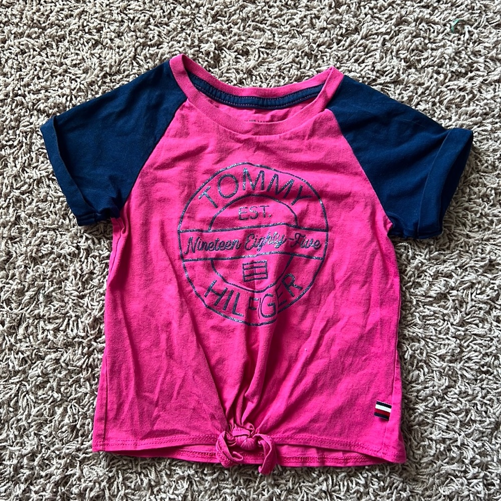 Tommy Hilfiger girls size 3T logo shirt